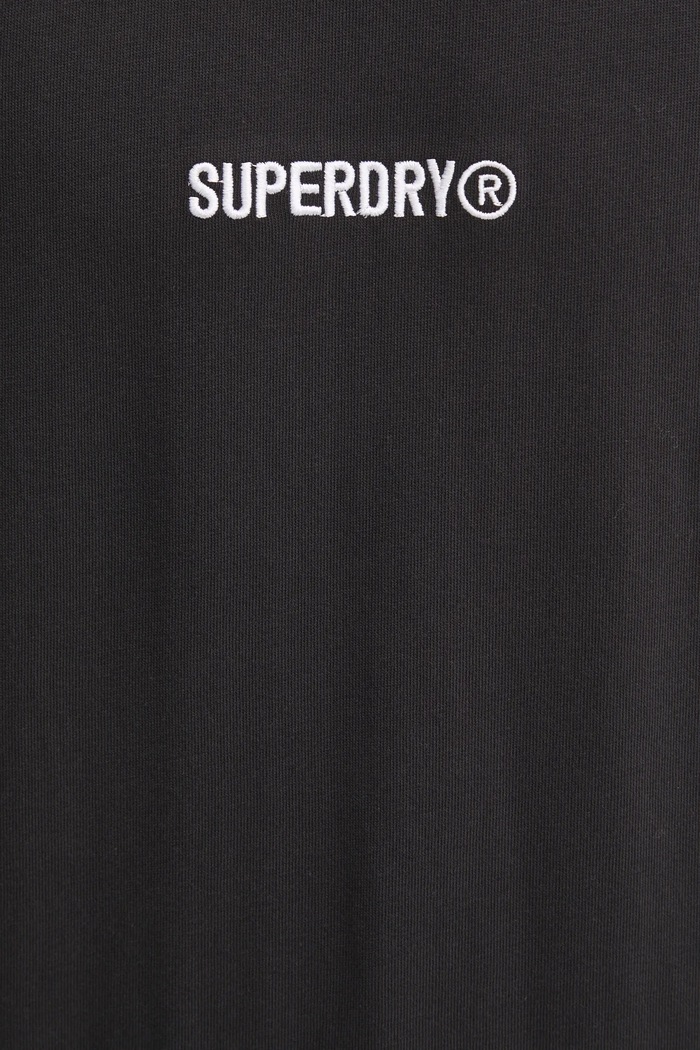 Bavlnené tričko Superdry M1012028A.02A čierna