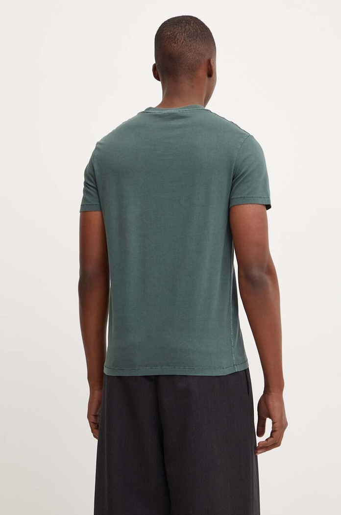 Oblečení Bavlněné tričko Superdry M1012037A.C6V zelená