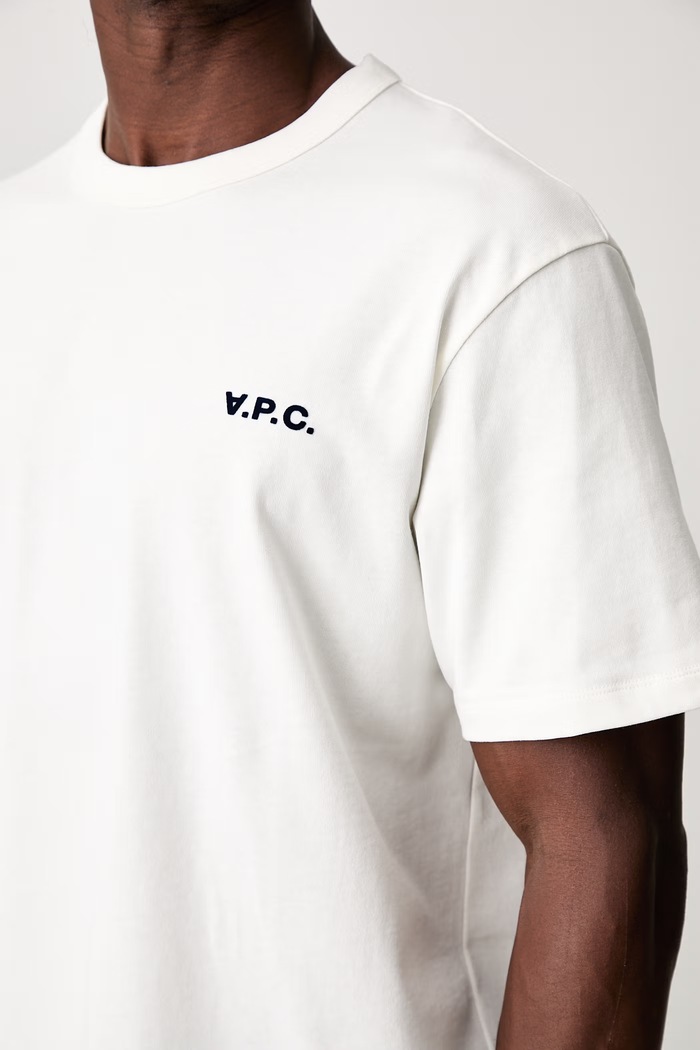A.P.C. T-shirt męski bawełniany t-shirt boxy petit vpc COHBQ.H26391