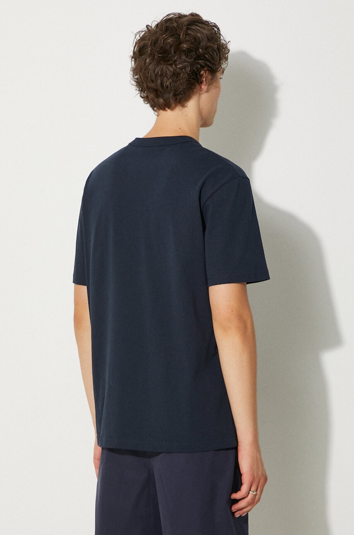 Clothing A.P.C. cotton t-shirt boxy petit vpc COHBQ.H26391 navy