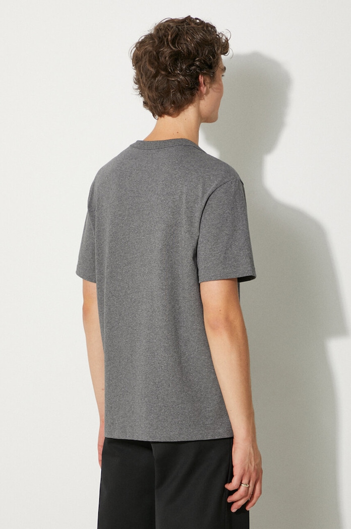 Хлопковая футболка A.P.C. t-shirt boxy petit vpc COHBQ.H26391 серый AW25