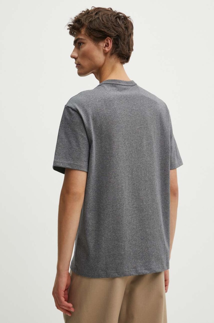 Дрехи Памучна тениска A.P.C. t-shirt boxy petit vpc COHBQ.H26391 сив