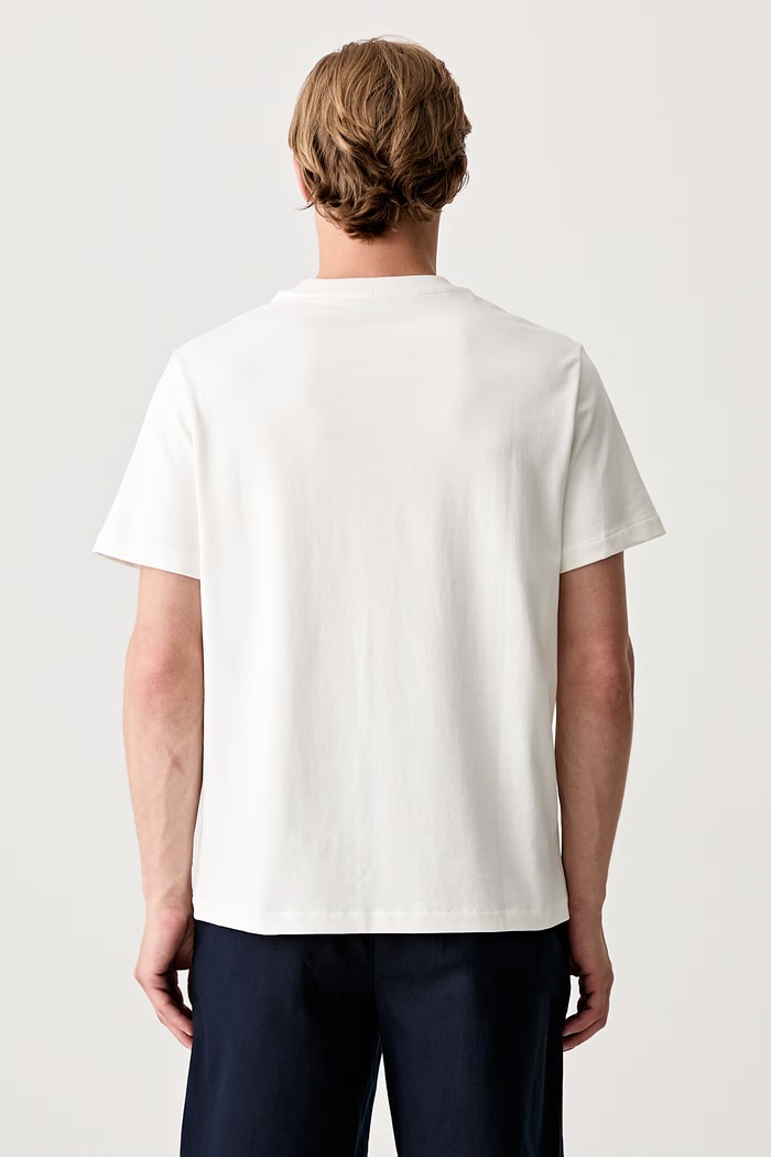 Clothing A.P.C. t-shirt standard rue madame GOTS cotton COHBU.M26388 beige