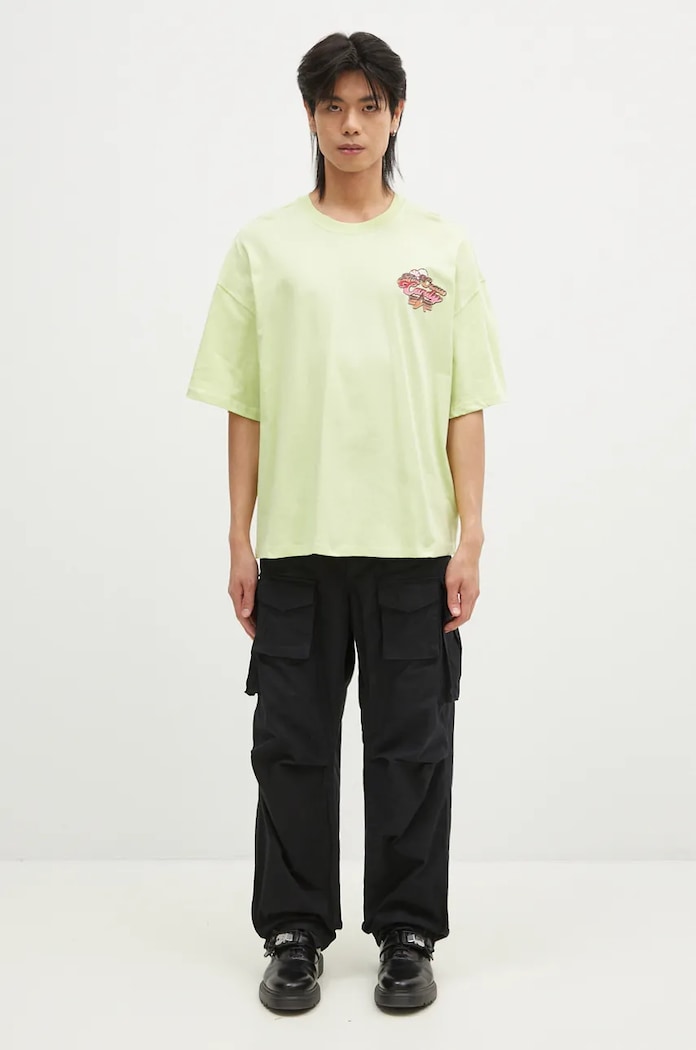 Alpha Industries tricou din bumbac Candy Crew 148509 verde