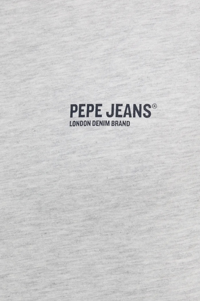 Pepe Jeans tricou din bumbac SAM TEE gri PM509433