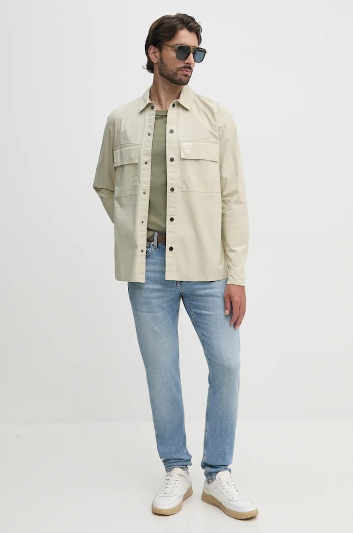 Bavlnené tričko Pepe Jeans ASTONE PM509646 zelená AW24