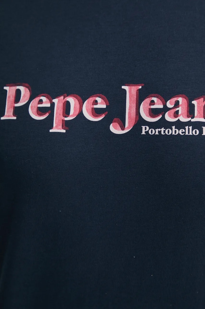 Pepe Jeans tricou SOMERS TEE PM509649 bleumarin