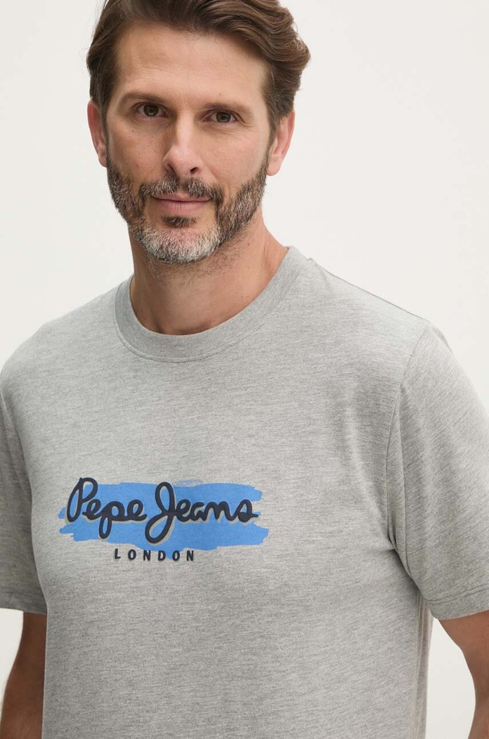 Pepe Jeans tricou ARSHAM gri PM509713
