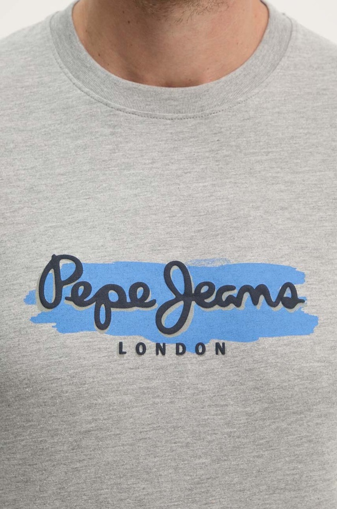 Pepe Jeans tricou ARSHAM PM509713 gri