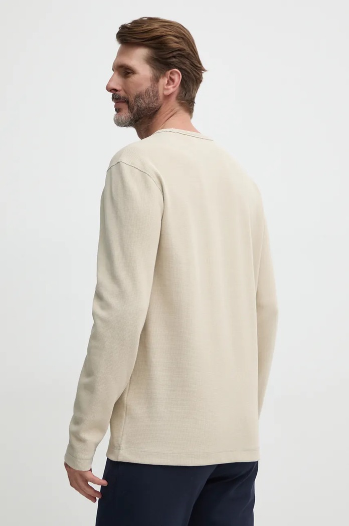 Ρούχα Longsleeve Boss Orange Bashinah 50520725 μπεζ