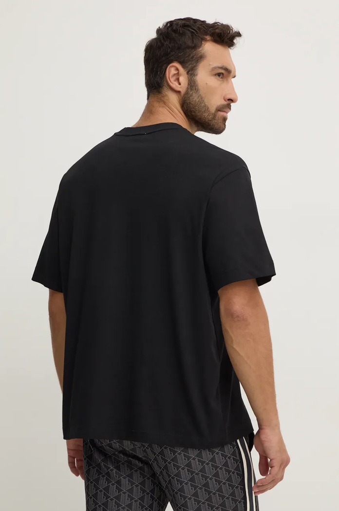 Odzież Lacoste t-shirt TH2745 czarny