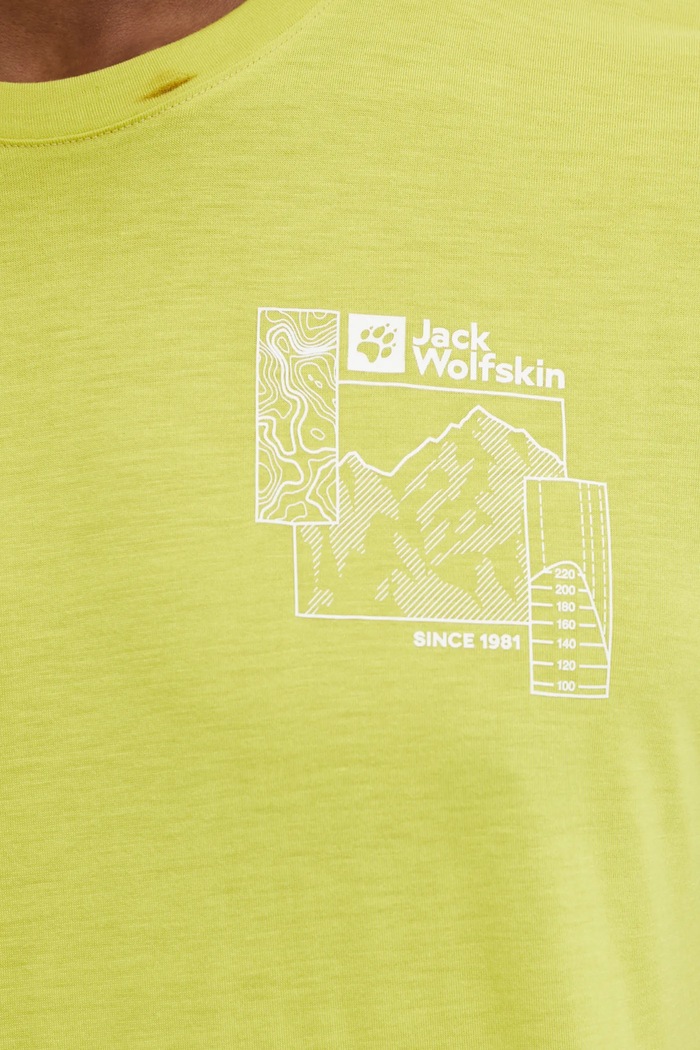 Jack Wolfskin T-shirt trekkingowy męski Vonnan A62314