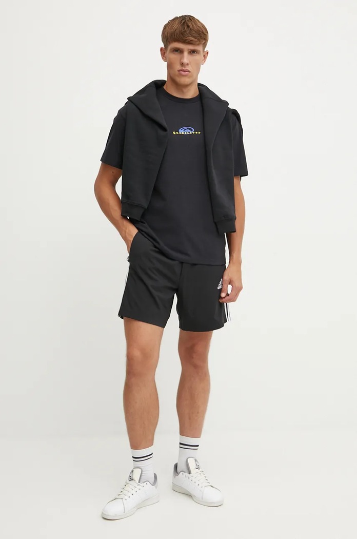 Tričko Quiksilver Thermal Logo Mer AQYZT09916 černá AW24
