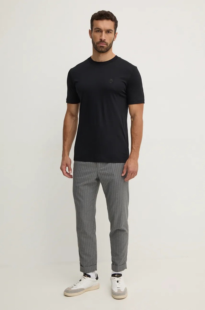 Tričko BOSS 50527666 černá AW24