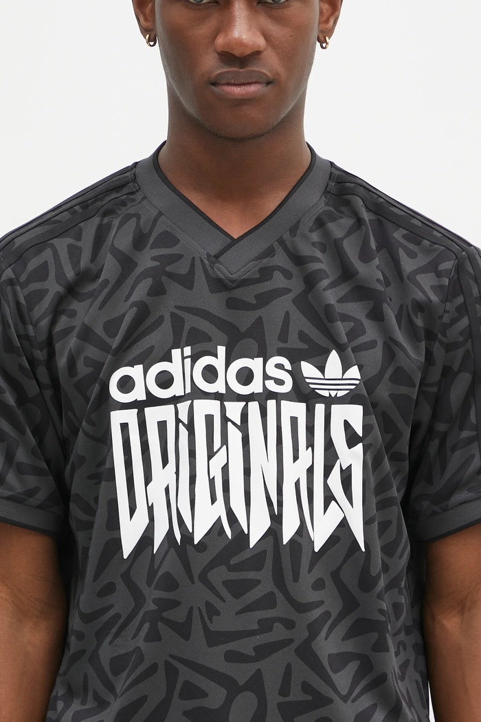 adidas Originals t-shirt AOP Jersey grigio IX9654