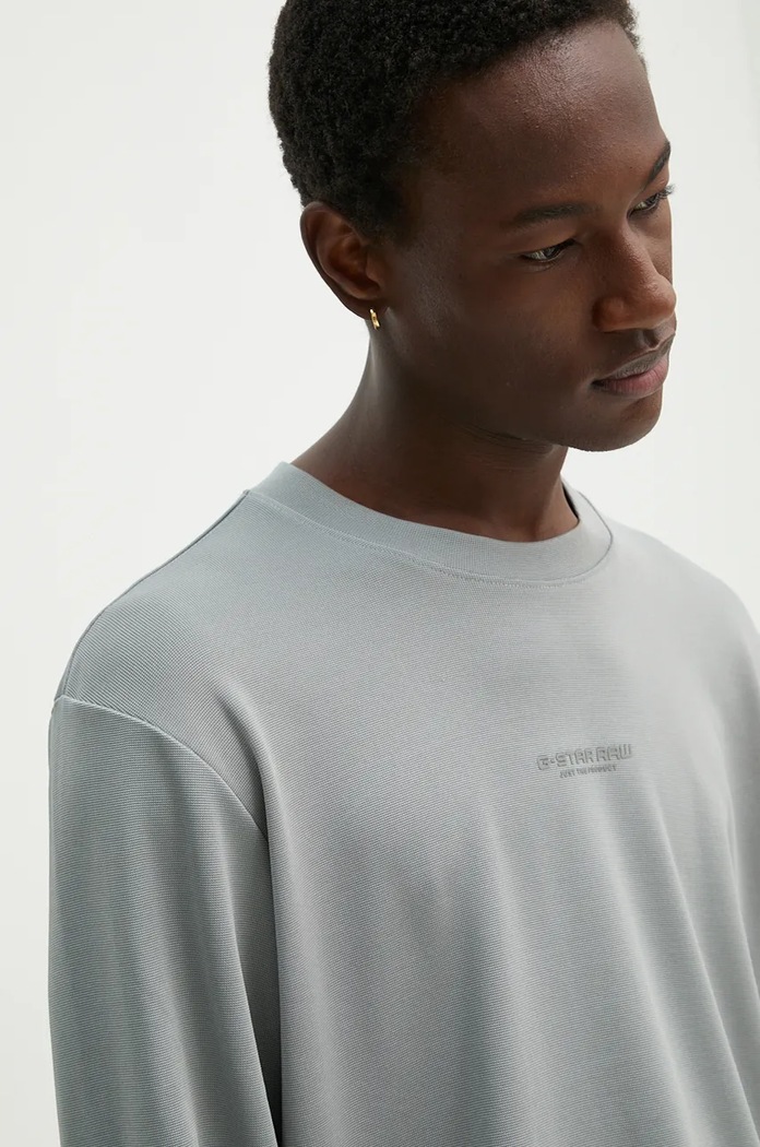 Longsleeve G-Star γκρί D25080.D734