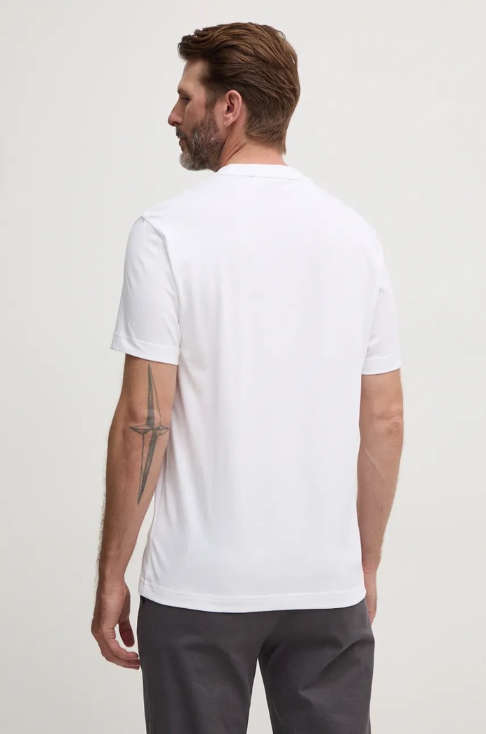 Odzież Calvin Klein T-shirt bawełniany K10K113588 biały