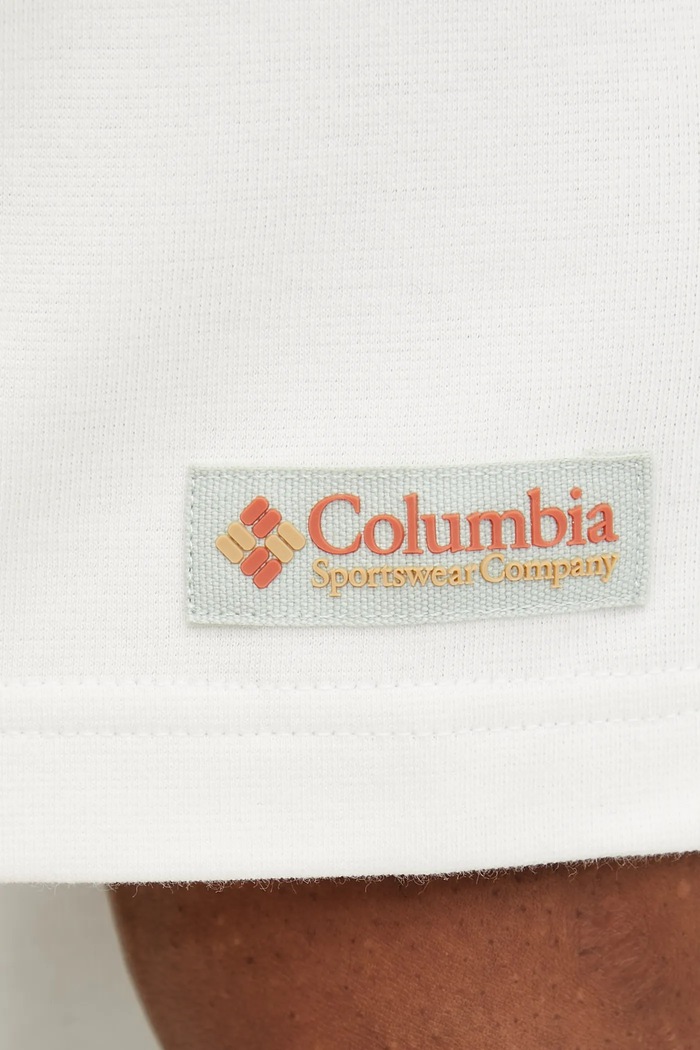 Μπλουζάκι Columbia CSC Heritage 2090871 λευκό