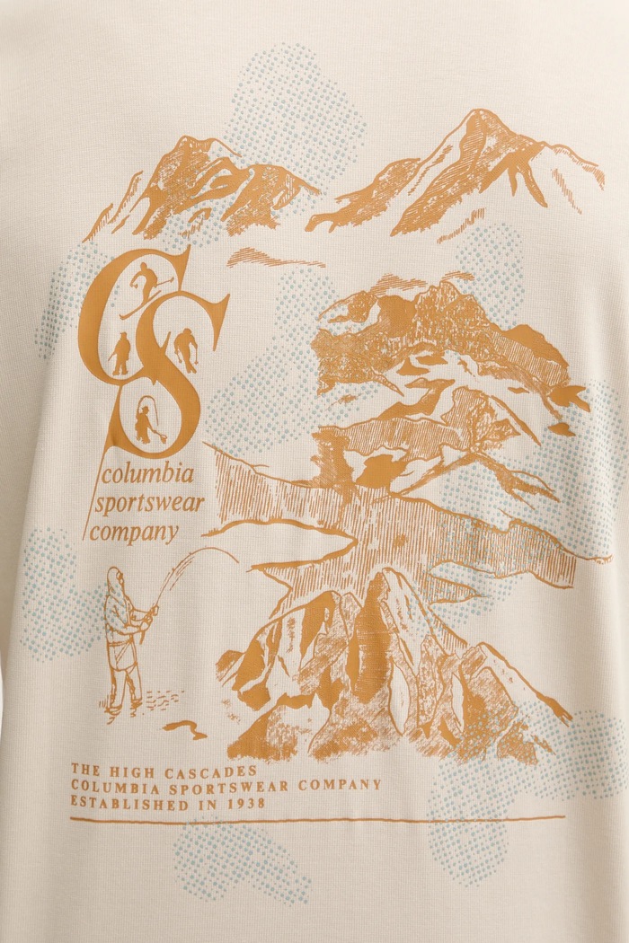 Μπλουζάκι Columbia CSC Heritage 2090871 μπεζ