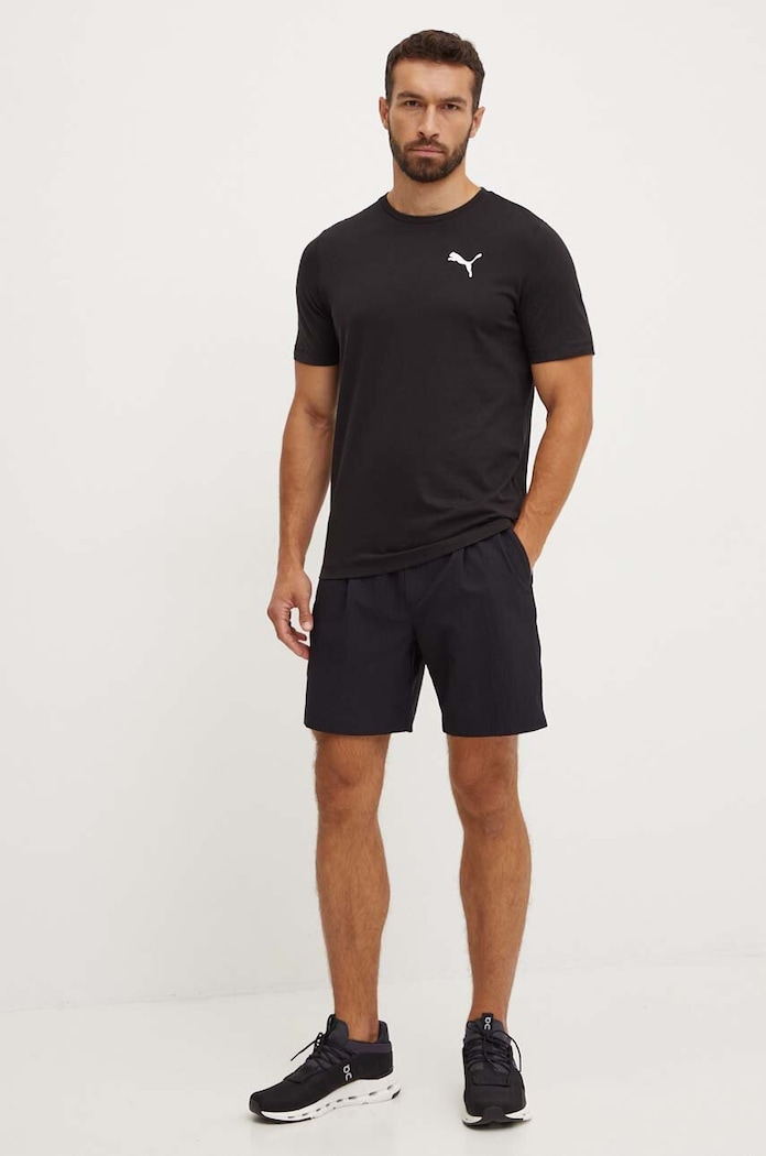 Μπλουζάκι Puma 586726 μαύρο AW24