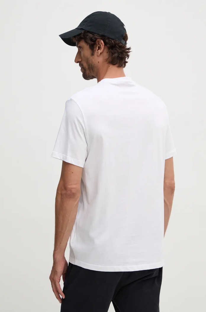 Bavlněné tričko Calvin Klein Jeans 00040EM286 bílá SS25