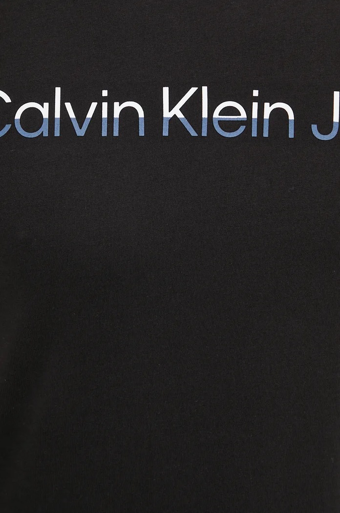 Calvin Klein Jeans t-shirt bawełniany czarny J30J325676