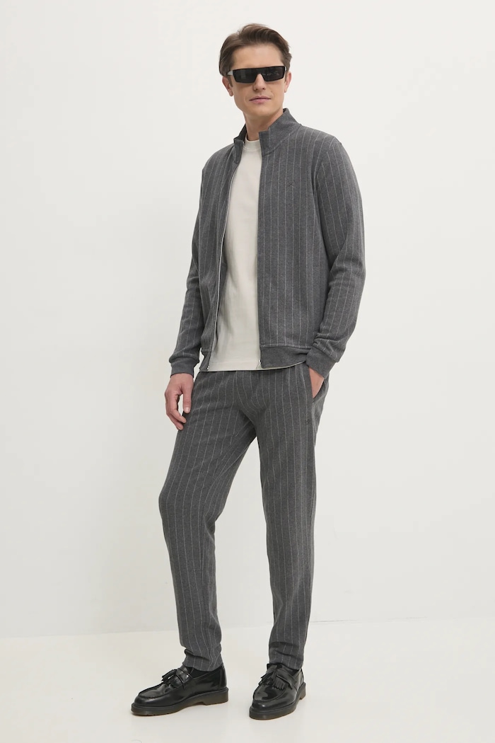 Pamučna majica Calvin Klein Jeans J30J326159 bež SS25