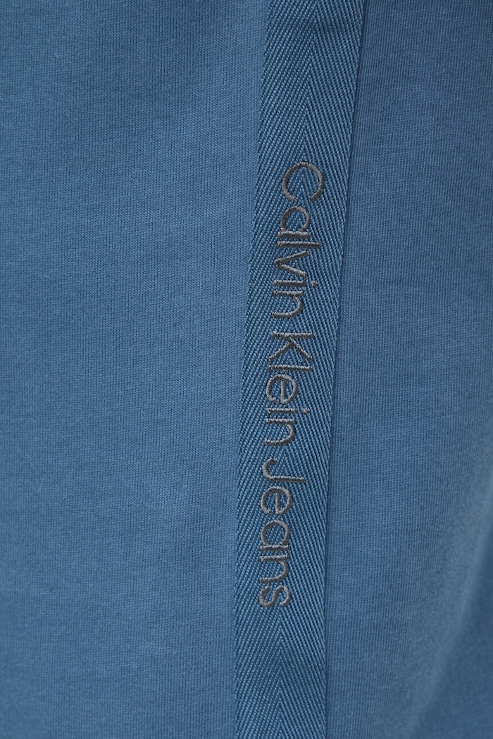 Calvin Klein Jeans tricou din bumbac J30J326159 albastru