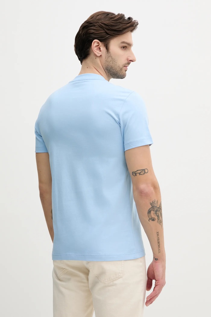 Oblečení Calvin Klein Jeans Bavlněné tričko Calvin Klein Jeans J30J326683 modrá