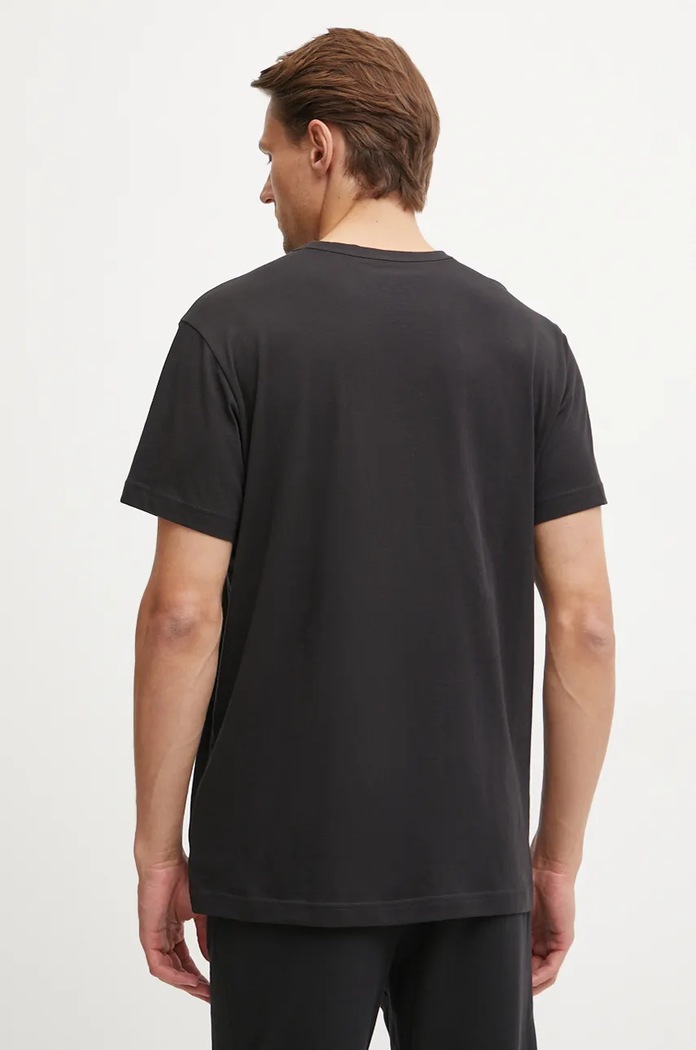 Дрехи Calvin Klein Underwear пижама с къси ръкави мъжка от памук 000NM2748E черен