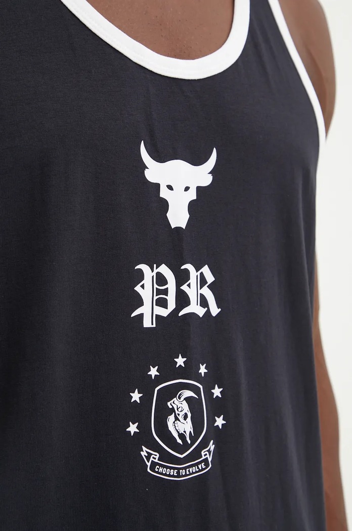 Under Armour t-shirt Project Rock 1386897 czarny