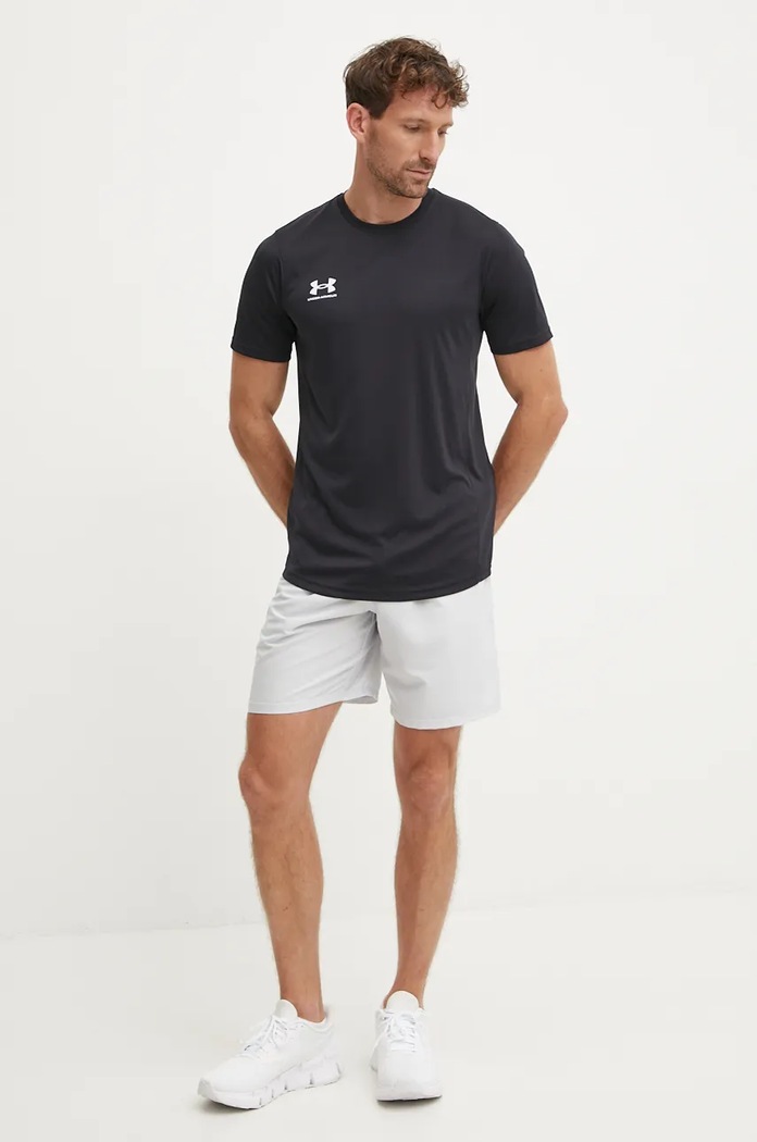 Under Armour t-shirt treningowy Challenger 1379589 czarny AW25
