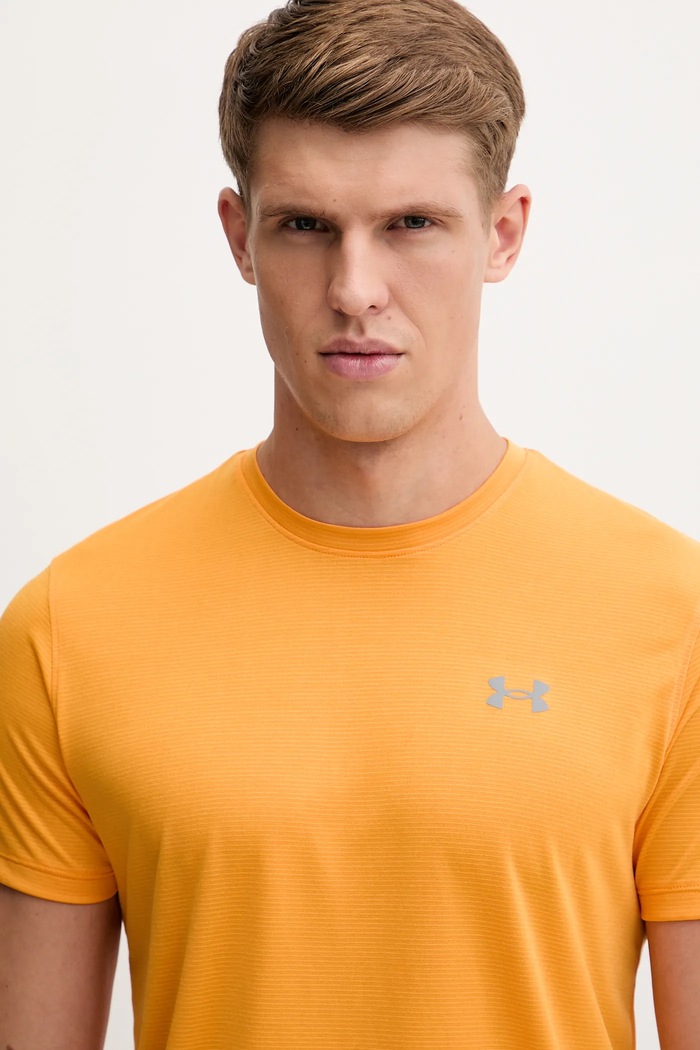 Футболка для бега Under Armour Launch оранжевый 1382582
