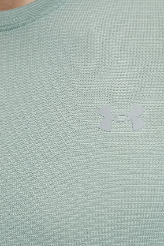 Under Armour t-shirt do biegania Launch zielony 1382582
