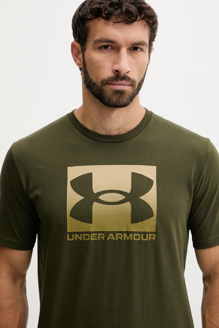Under Armour tričko pánske BOXED SPORTS UPDATED zelená 1386793