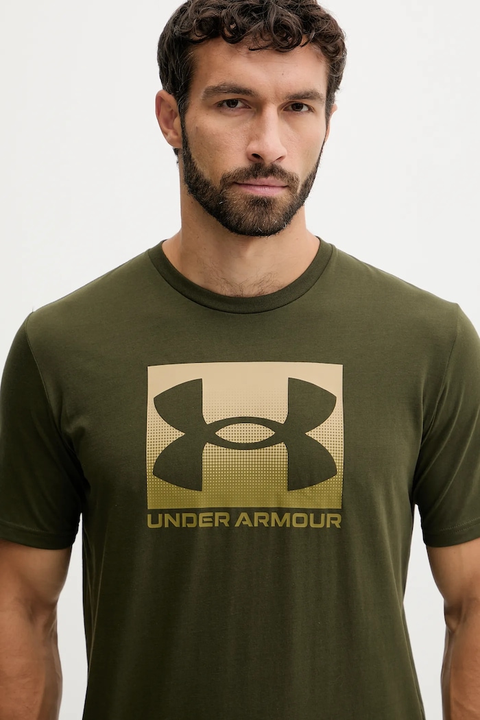 Under Armour tričko pánske BOXED SPORTS UPDATED zelená 1386793