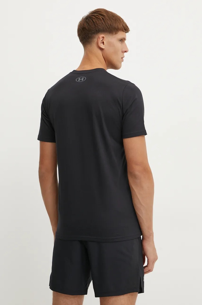 Oblečenie Under Armour tričko pánske BOXED SPORTS UPDATED 1386793 čierna