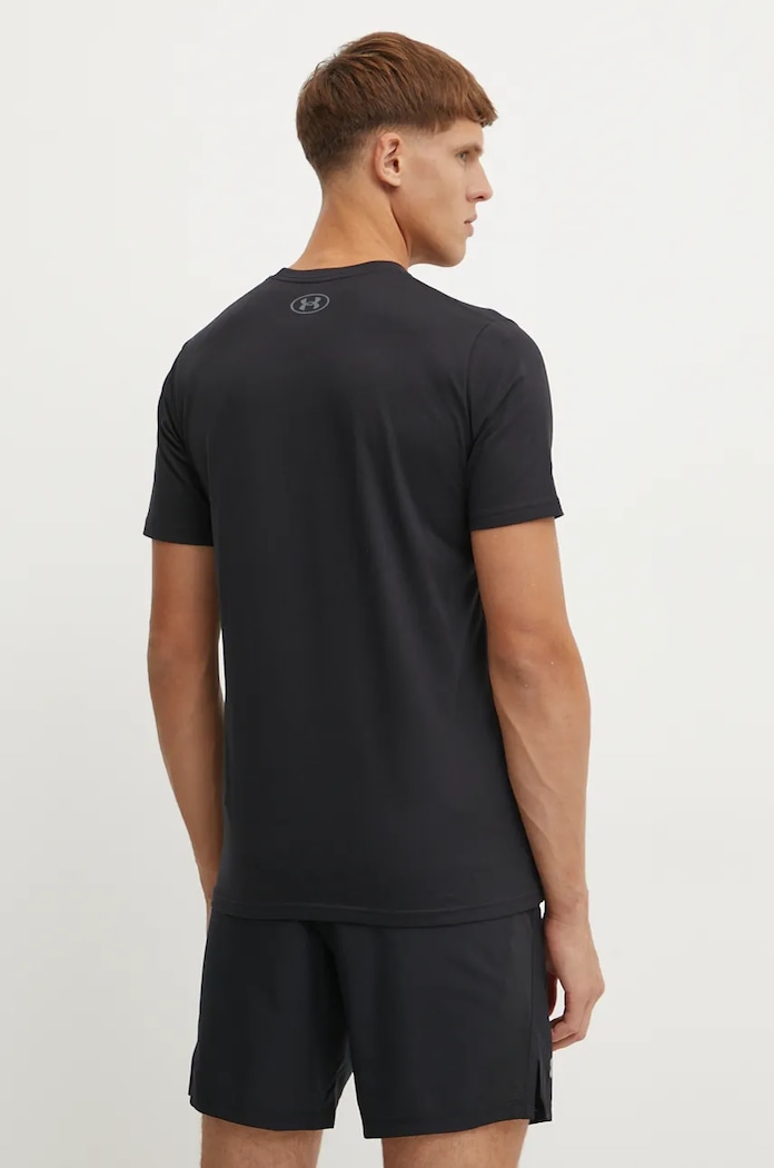 Oblečenie Under Armour tričko pánske BOXED SPORTS UPDATED 1386793 čierna