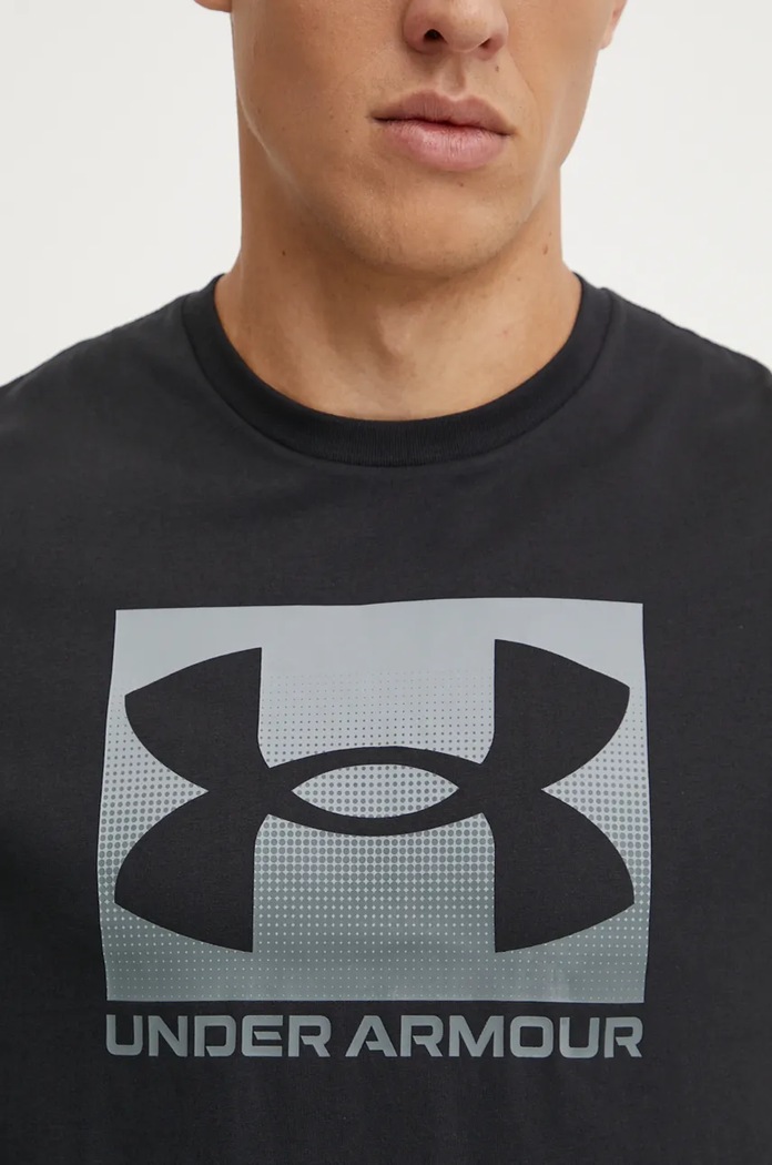 Under Armour tričko pánske BOXED SPORTS UPDATED 1386793 čierna