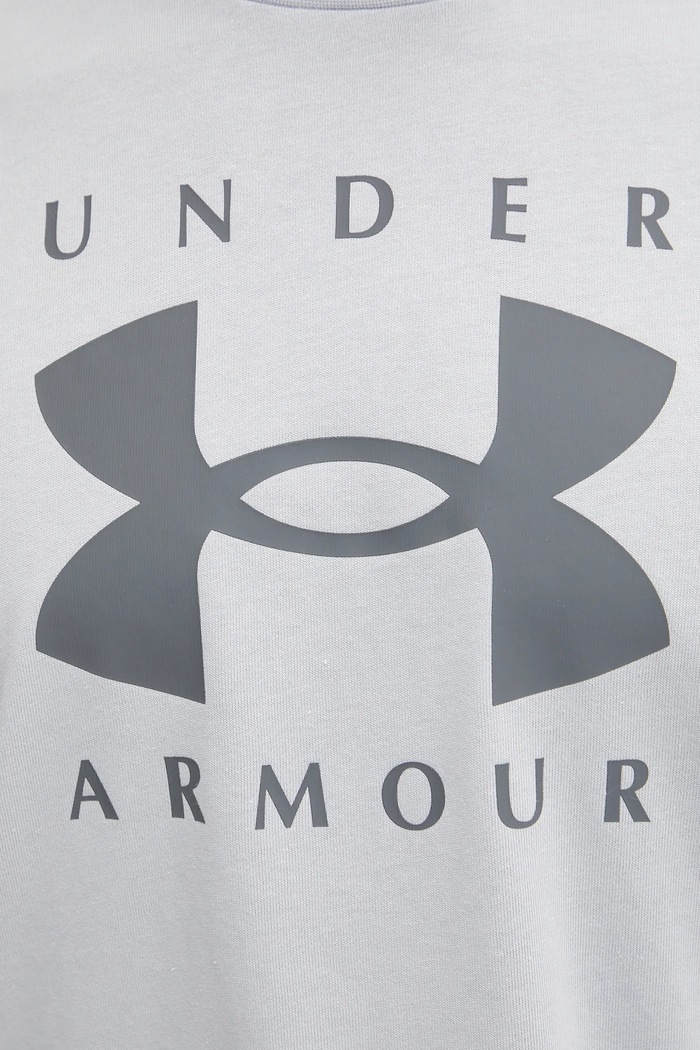 Under Armour t-shirt HW Branded 1389146 szary