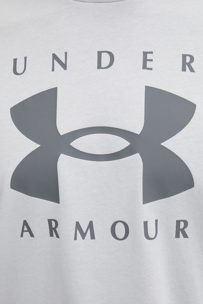 Under Armour t-shirt HW Branded 1389146 szary