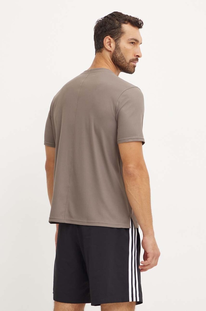 Odjeća Majica kratkih rukava za trening Calvin Klein Performance 00GMF4K124 smeđa