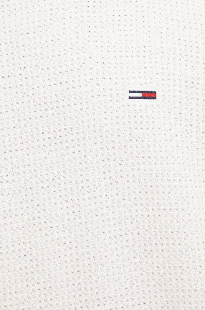 Tričko s dlouhým rukávem Tommy Jeans DM0DM19216 béžová