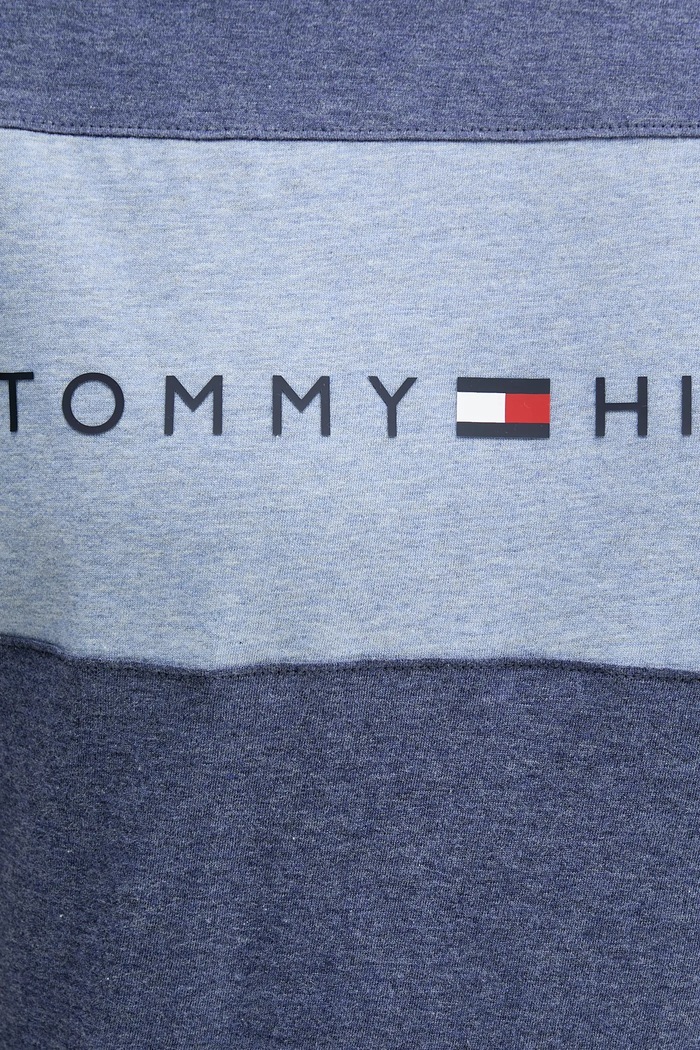 Tommy Hilfiger t-shirt bawełniany niebieski UM0UM03418