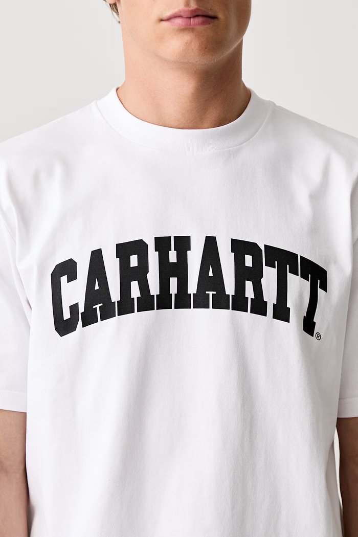 Carhartt WIP majica od pamuka za muškarce bijela I034851.00AXX