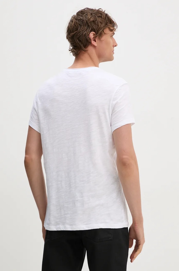 Oblečení Bavlněné tričko ZADIG&VOLTAIRE JMTS00649 bílá