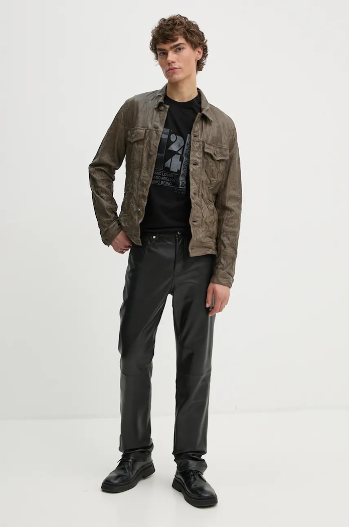 Bavlněné tričko ZADIG&VOLTAIRE JMTS00657 černá AW24
