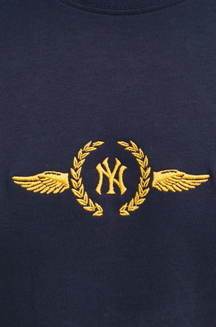 47 brand tricou din bumbac MLB New York Yankees BB017TMQOGU626225FN bleumarin