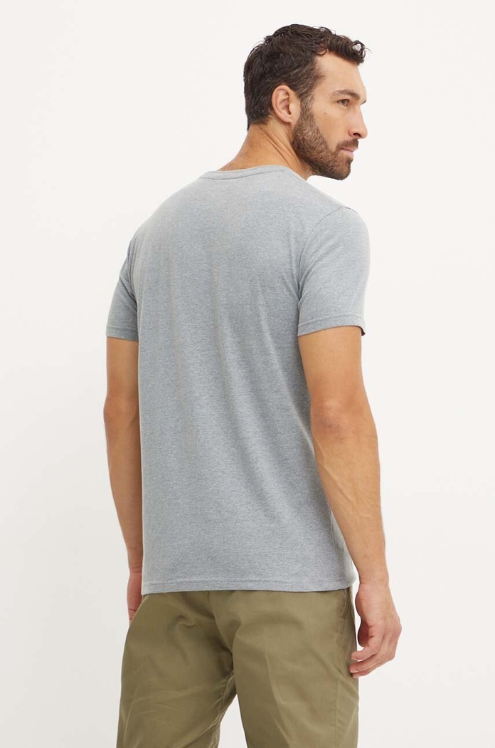 Odzież Fjallraven t-shirt sportowy Fjällräven Fox F87052.051 szary