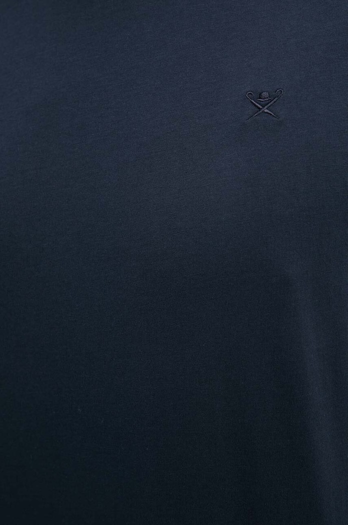 Hackett London tricou din bumbac HM500775 bleumarin